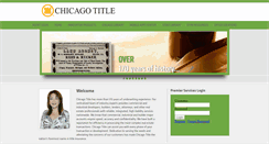 Desktop Screenshot of chicagotitlerita.com